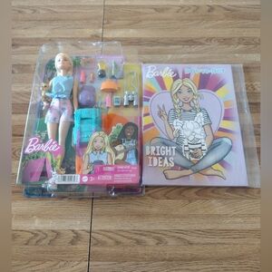 Barbie Adventure Set with Pink and Blue Outfit